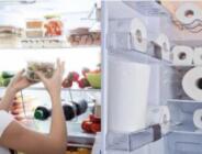 Buzdolabına Bir Rulo Tuvalet Kağıdı Koyun